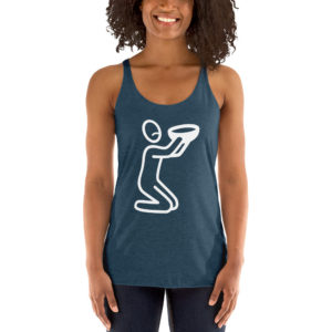 “GRAND STRGgL MAN” Women’s Racerback Tank