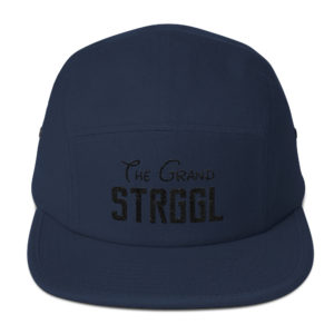 GRAND STRGGL BLK Five Panel Cap