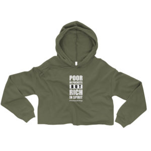 “Accurate Accounting” Ladies Crop Hoodie